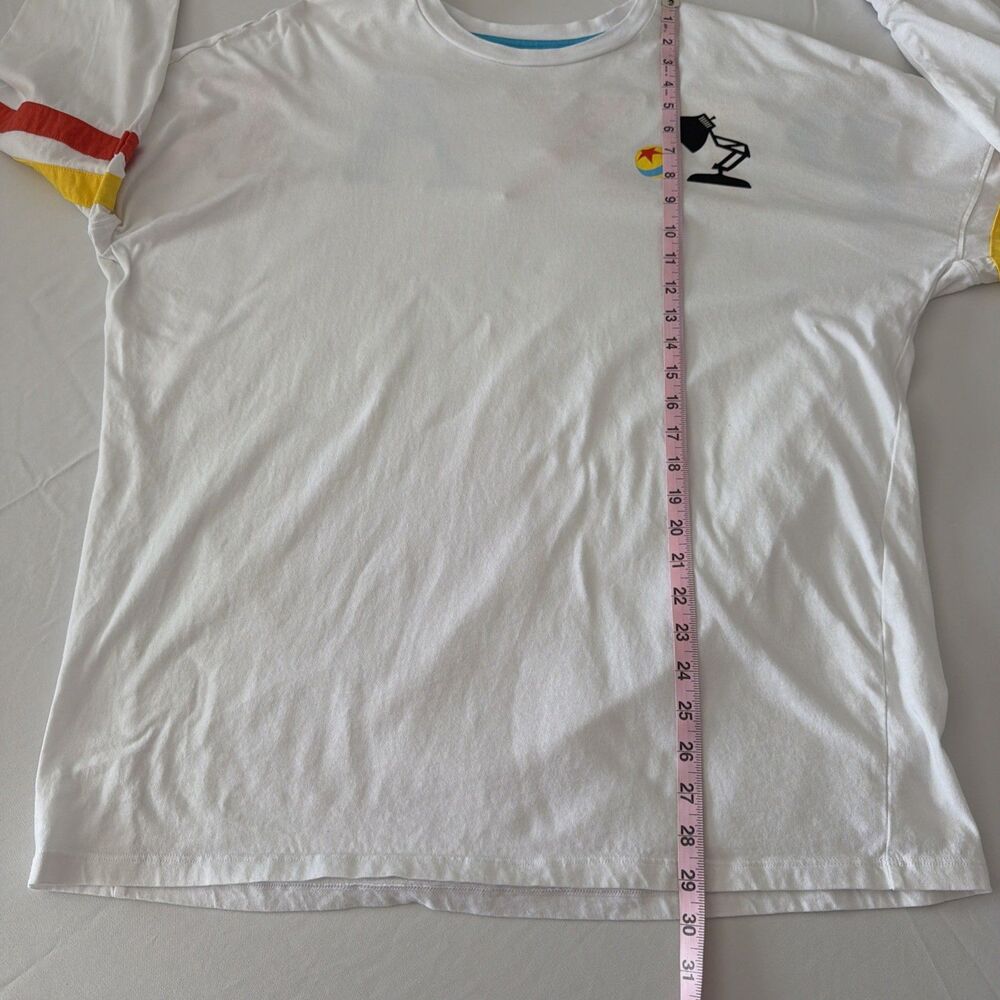 Disney Pixar Sz XL Hype Jersey White BoxLunch Exclusive Luxo Jr Lamp Ball Fandom - Picture 8 of 11